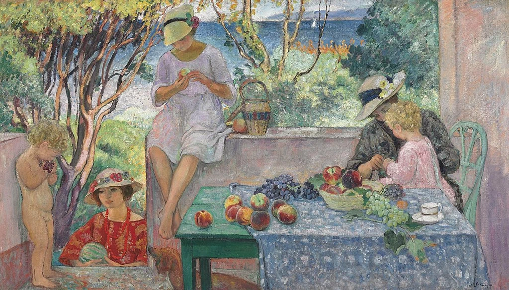 Tè sulla terrazza di St. Maxine